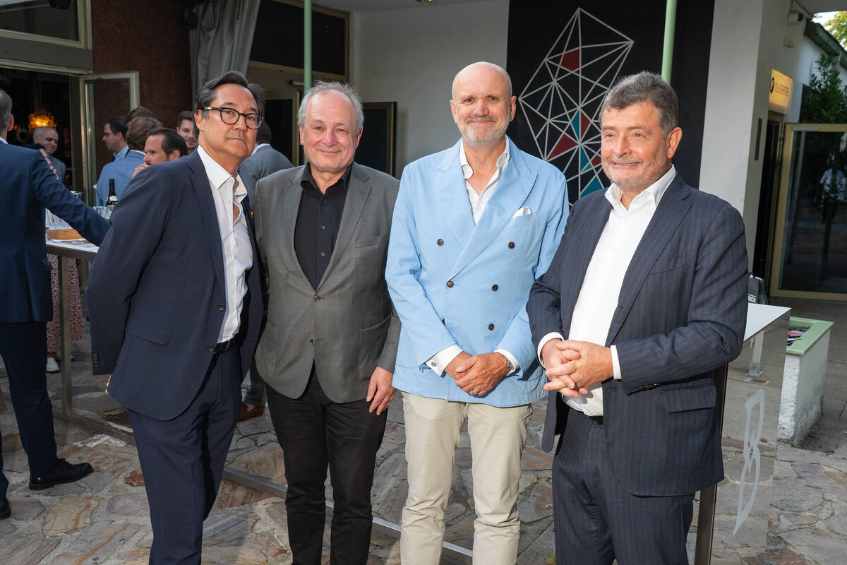 20250617 Künstlerfest v l Rico Gulda Franz Patay Werner Herics Stefan Ottrubay c Andreas Tischler