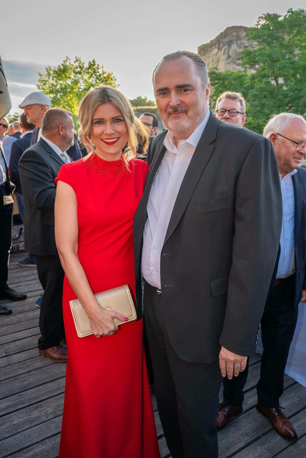 LH Hans Peter Doskozil mit Ehefrau Julia c Andreas Tischler